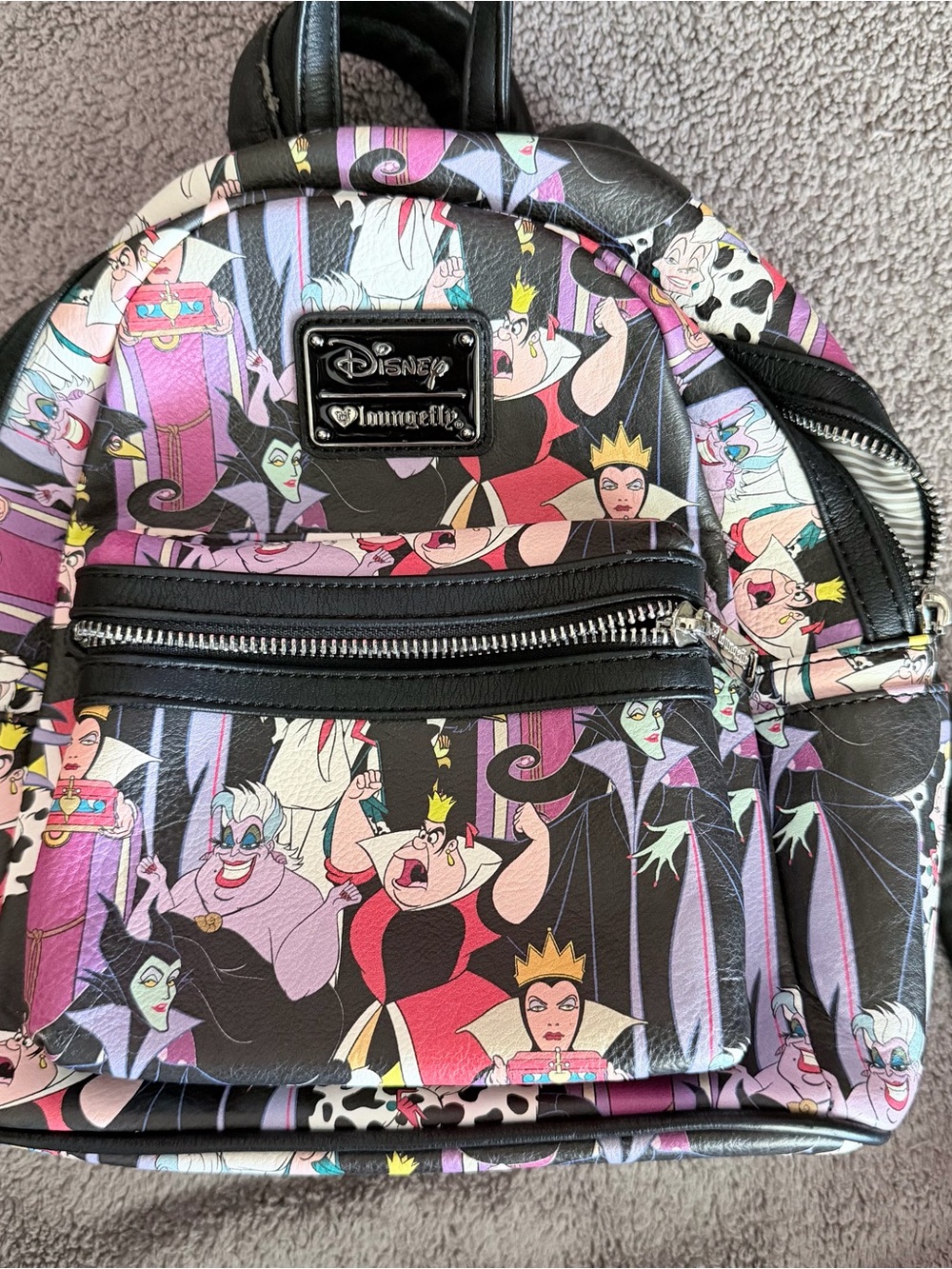 Loungefly Disney Villains Mini Backpack